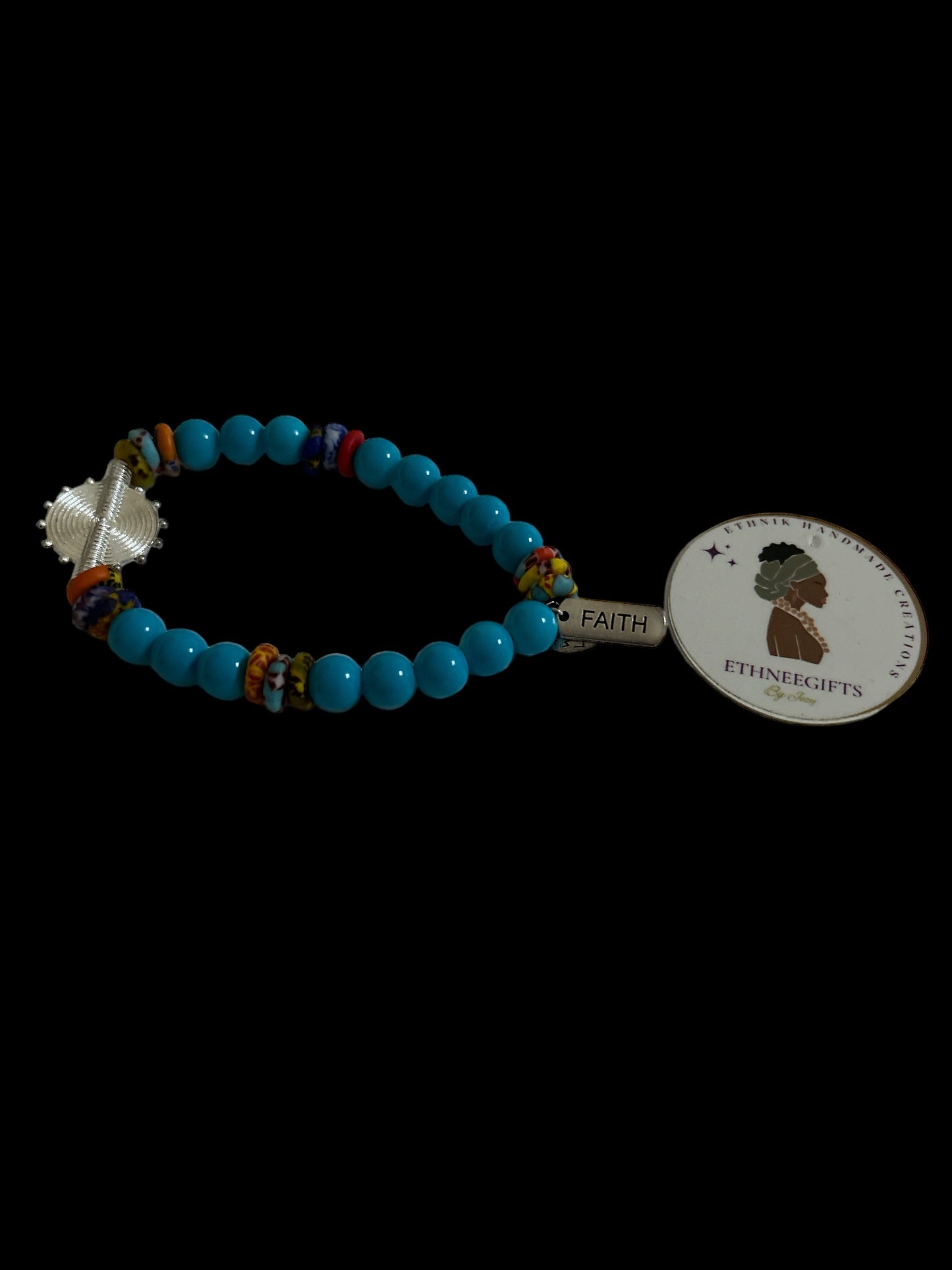 ETHNEEGIFTS - MOTIVATION BRACELET " FAITH"