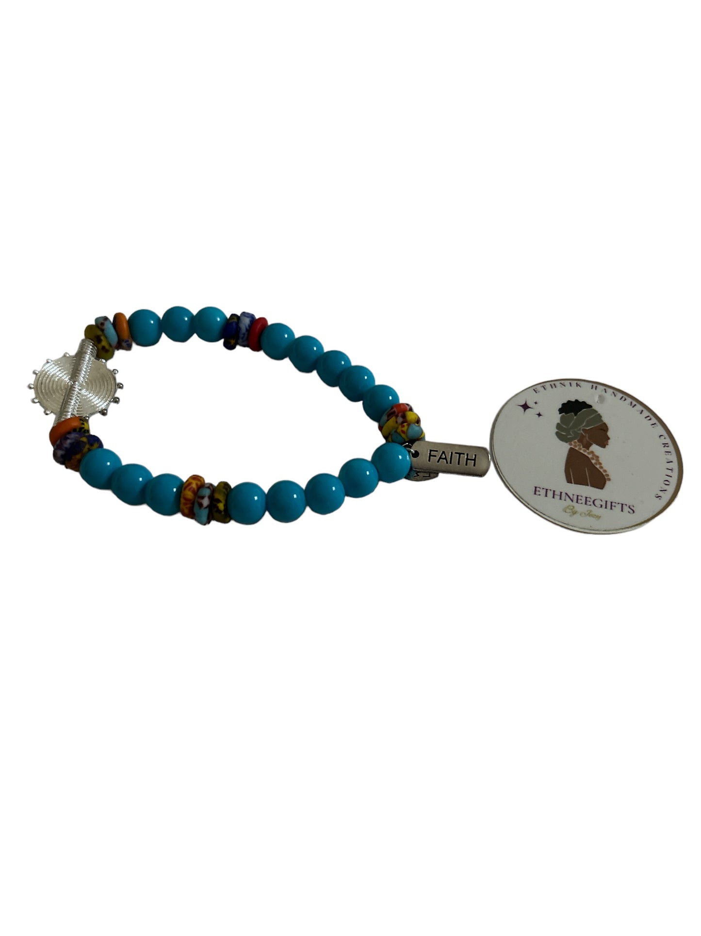 ETHNEEGIFTS - MOTIVATION BRACELET " FAITH"