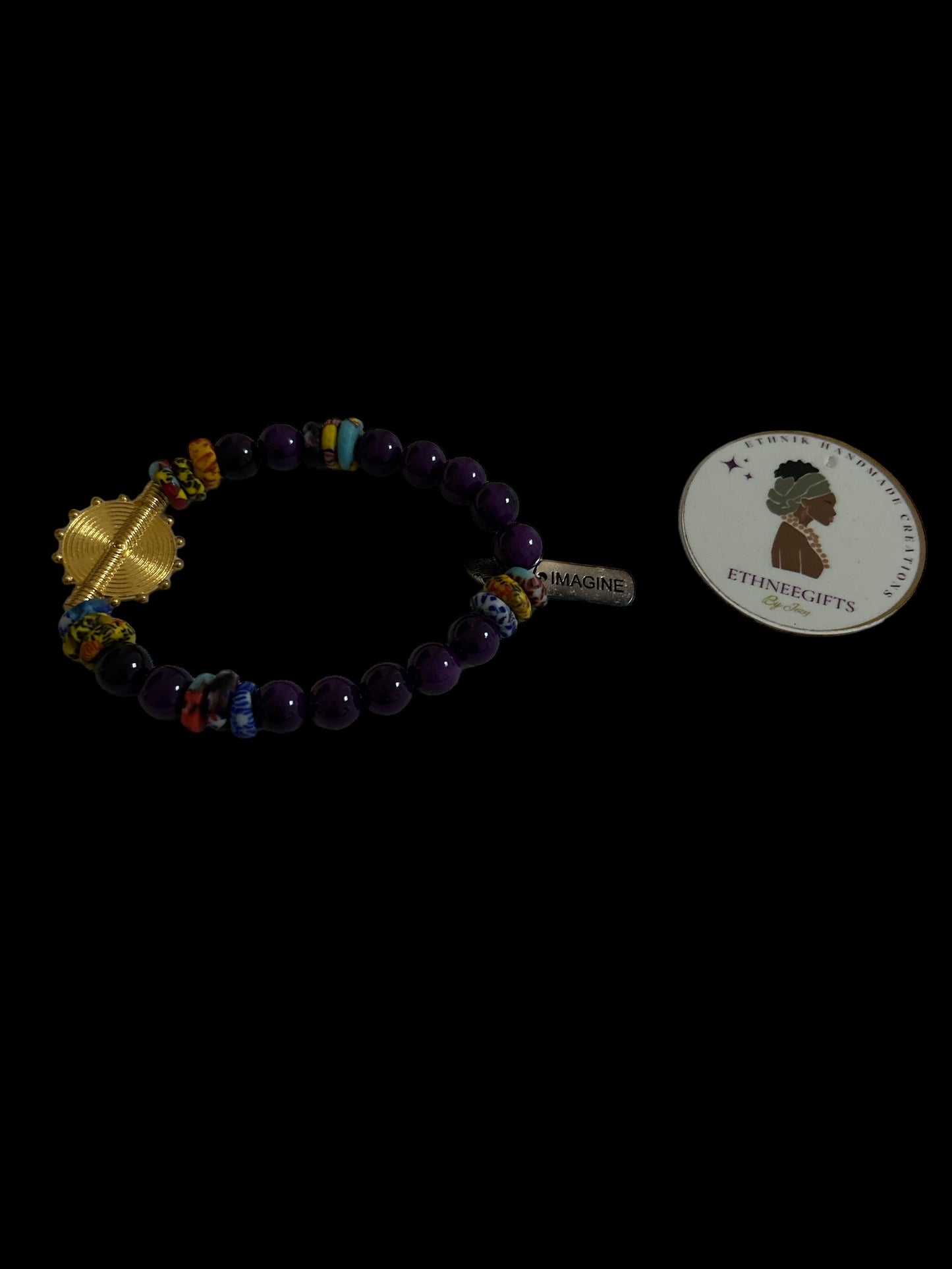 ETHNEEGIFTS - MOTIVATION BRACELET " IMAGINE"