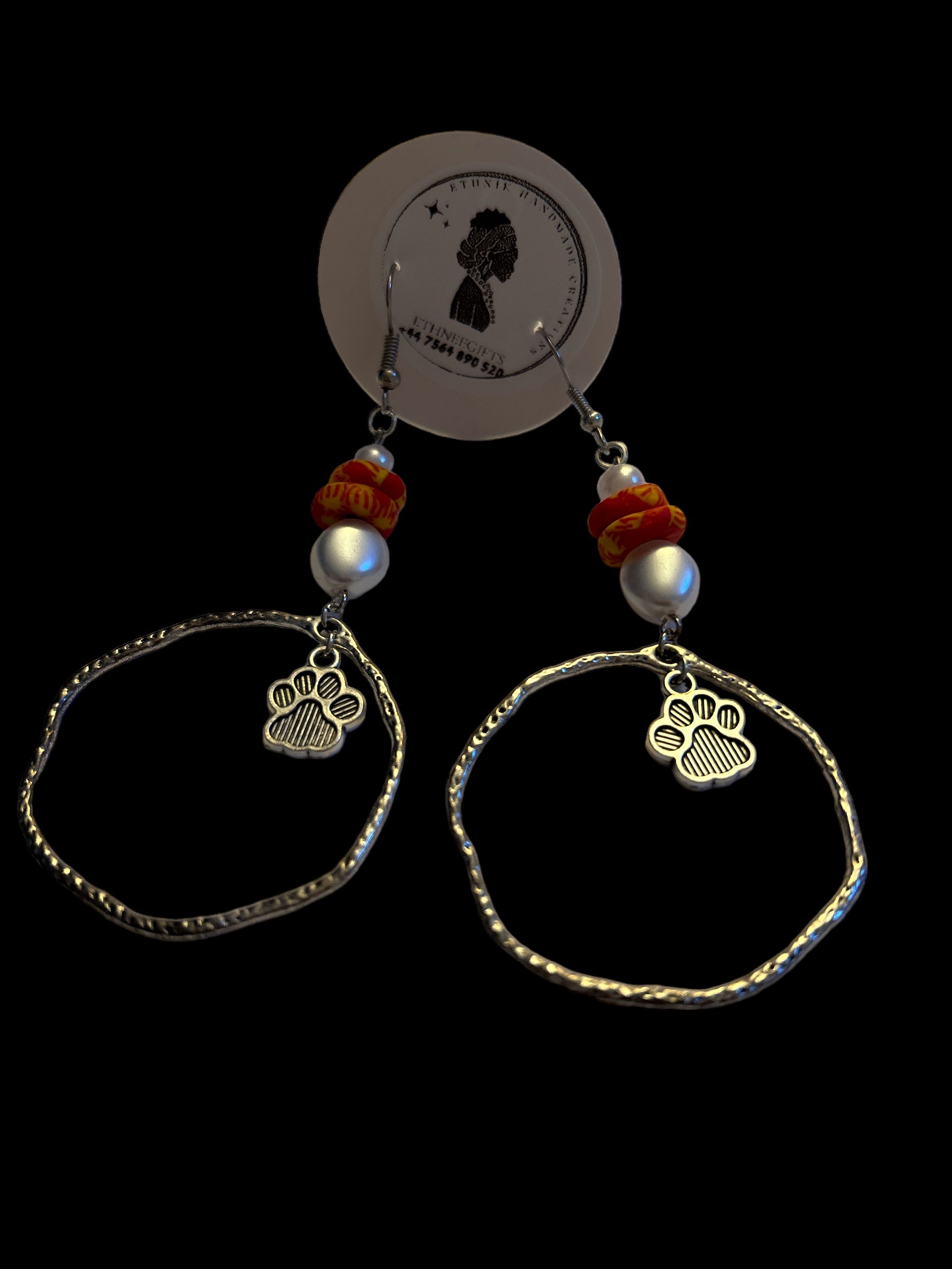 ETHNEEGIFTS - PETS LOVERS EARRINGS "JOY"