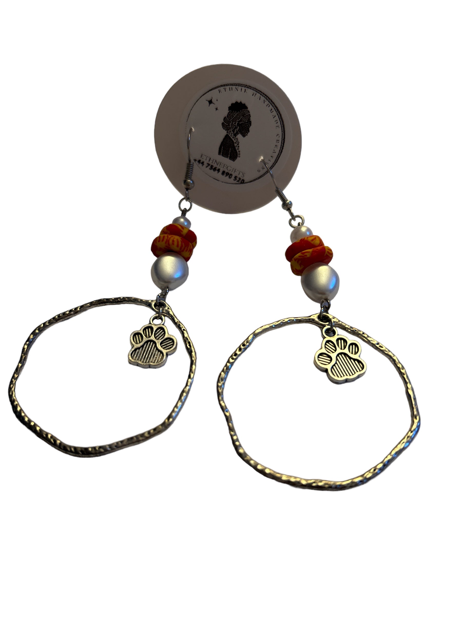 ETHNEEGIFTS - PETS LOVERS EARRINGS "JOY"