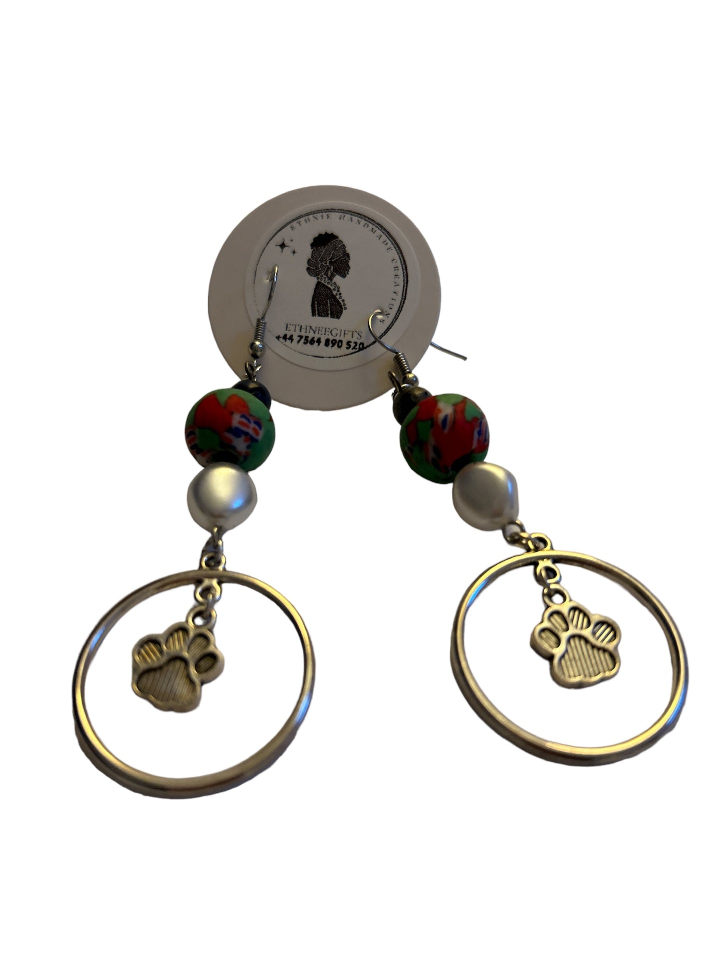 ETHNEEGIFTS - PETS LOVERS EARRINGS "JOY"