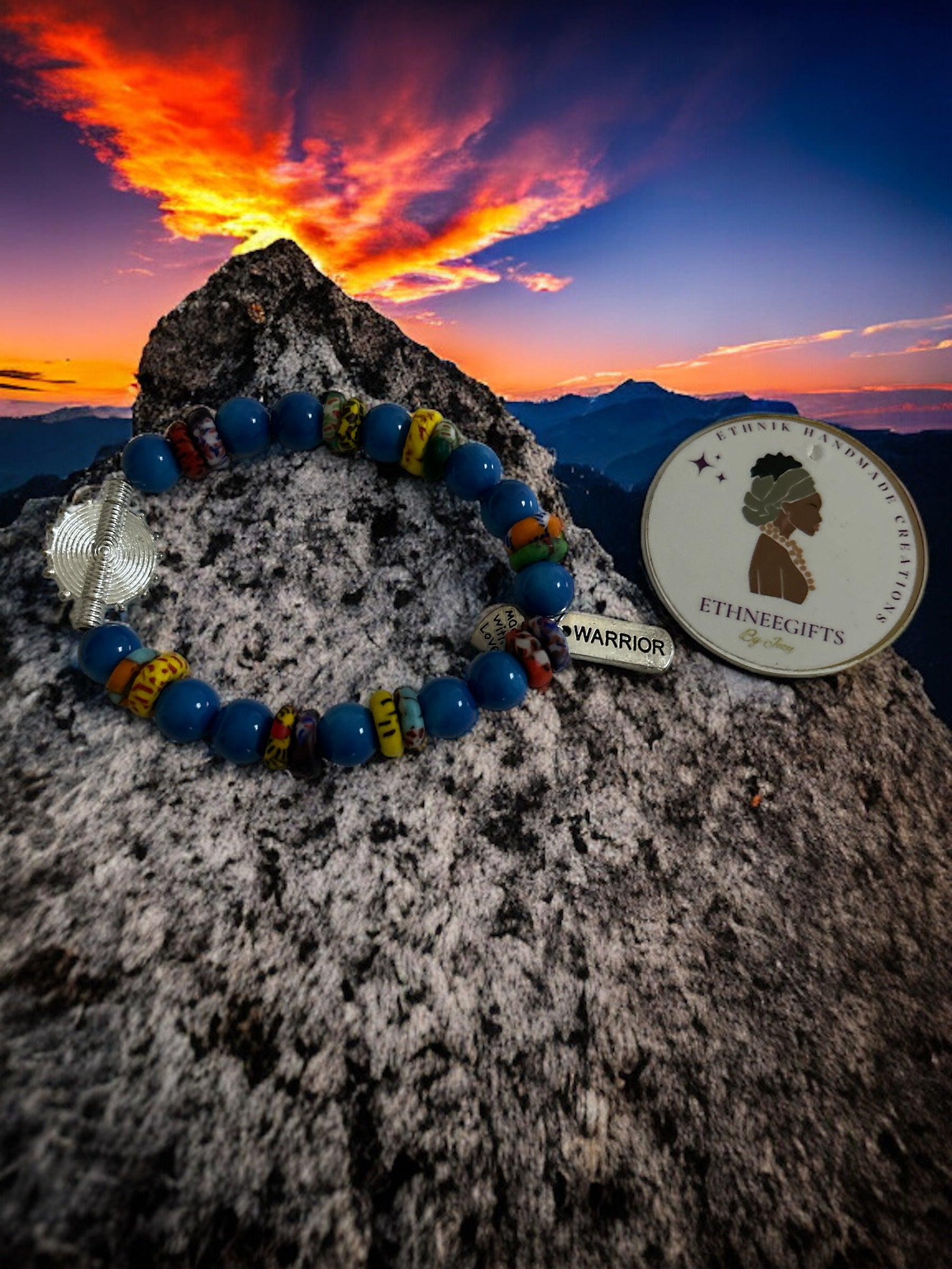 ETHNEEGIFTS - MOTIVATION BRACELET " WARRIOR"