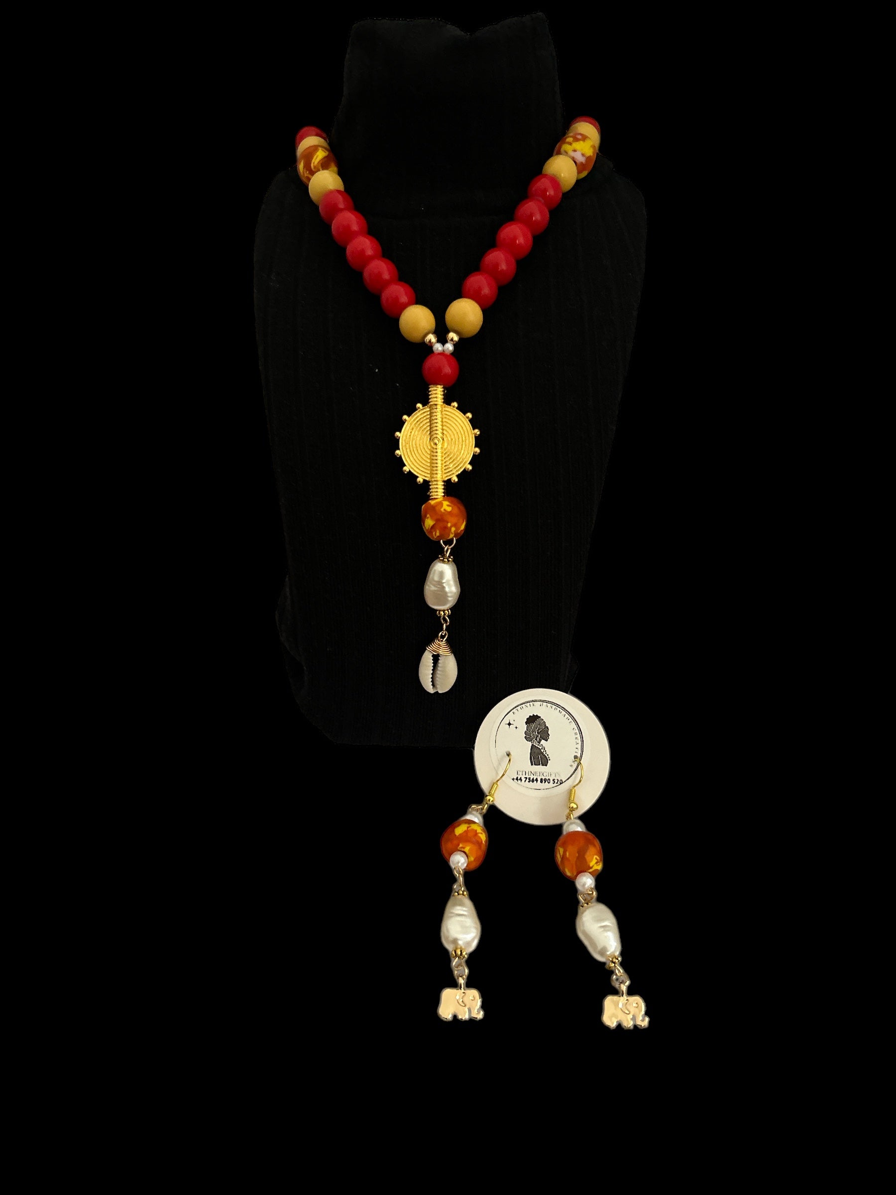 ETHNEEGIFTS - ETHNEEK SET  (Duo)"AFRICA"