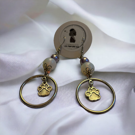 ETHNEEGIFTS - PETS LOVERS EARRINGS "JOY"