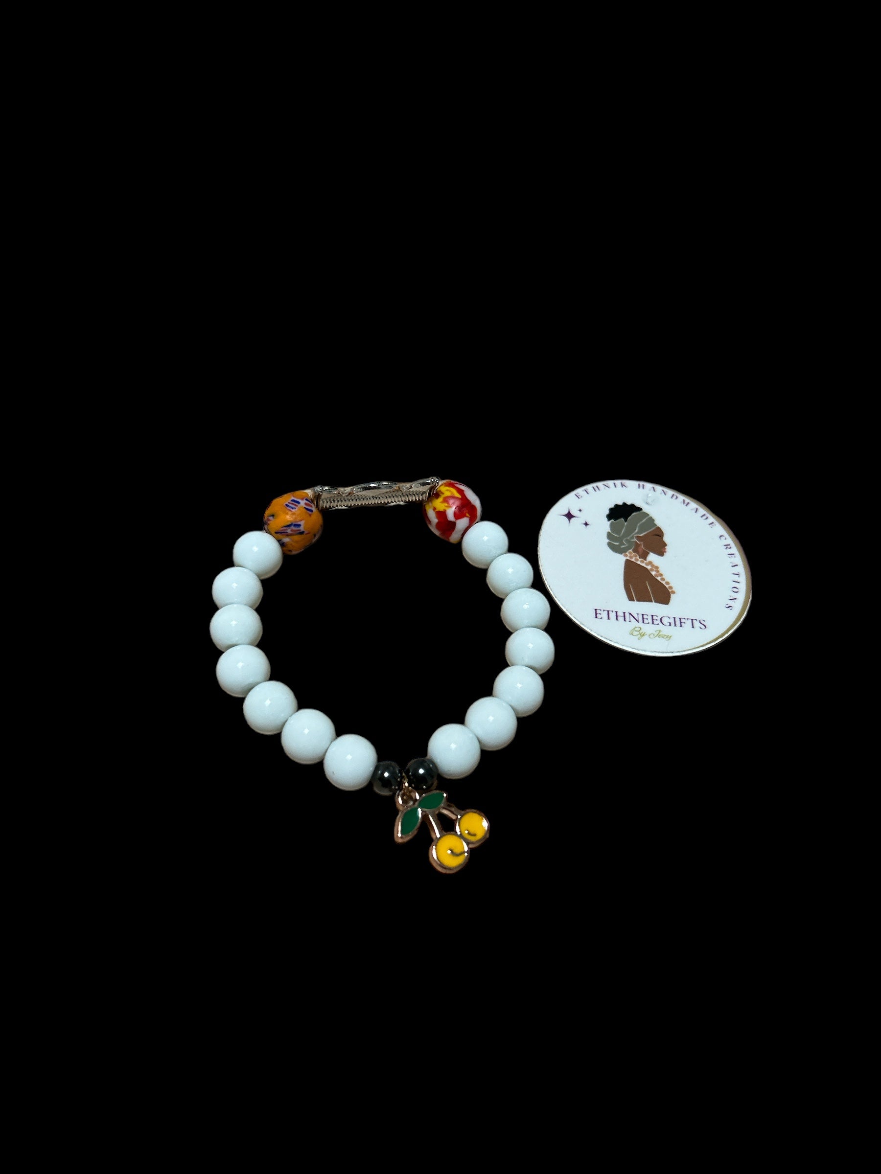 ETHNEEGIFTS - AKWABA BRACELET "Sun & Fresh"