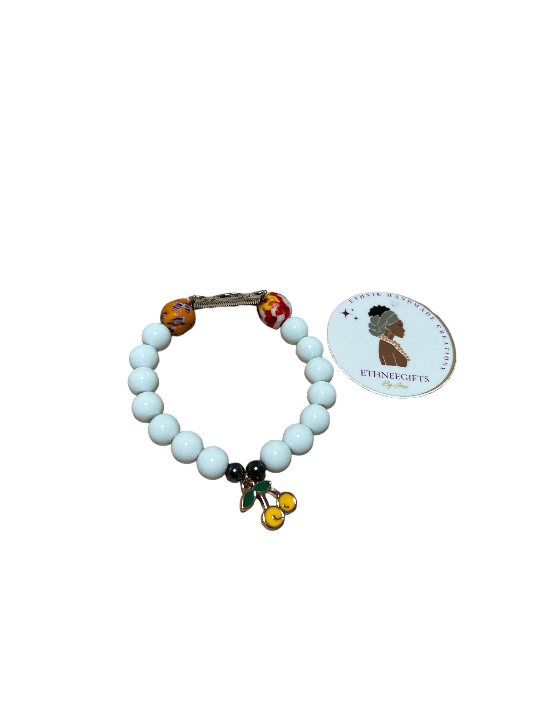 ETHNEEGIFTS - AKWABA BRACELET "Sun & Fresh"