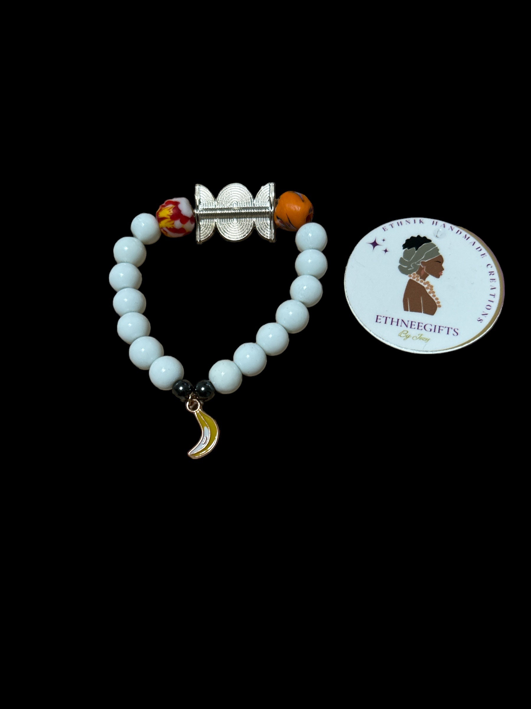 ETHNEEGIFTS - AKWABA BRACELET "Sun & Fresh"