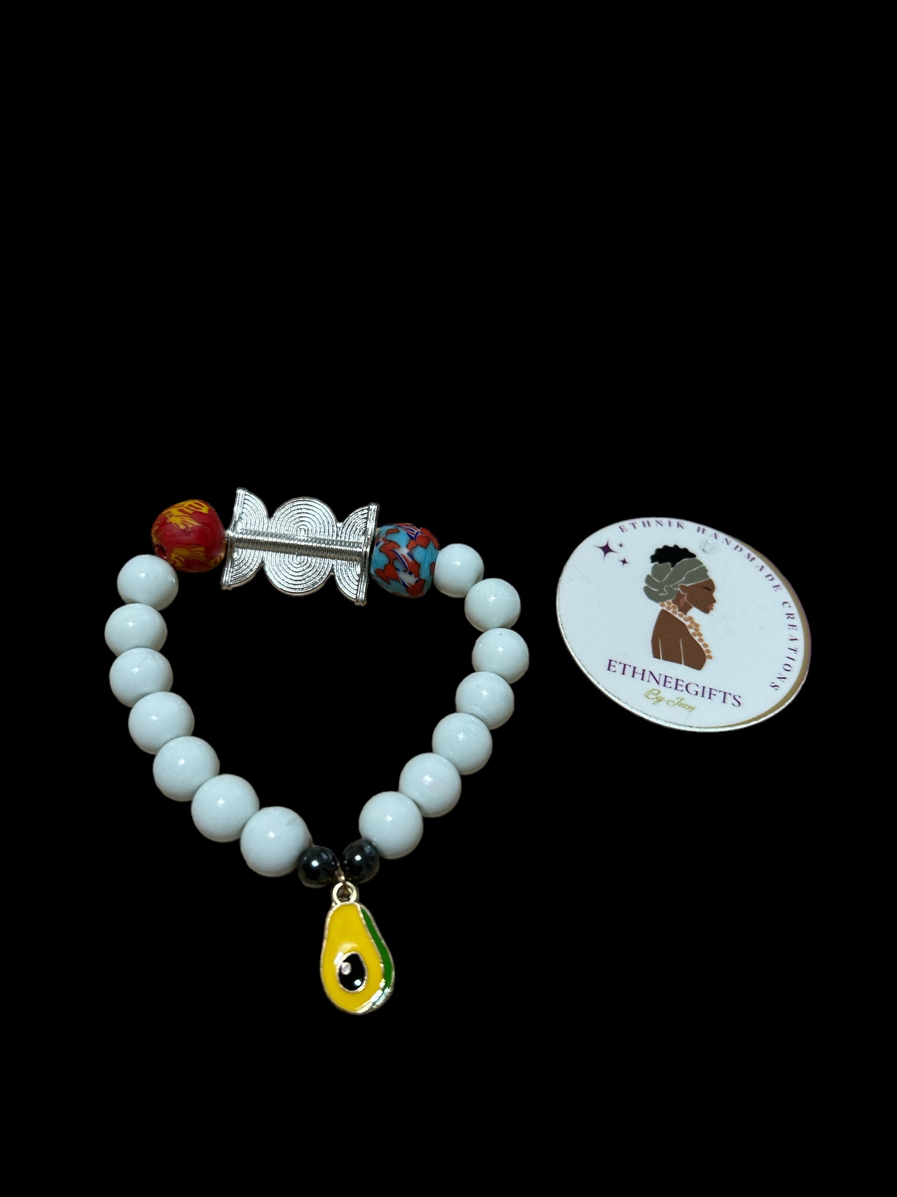 ETHNEEGIFTS - AKWABA BRACELET "Sun & Fresh"