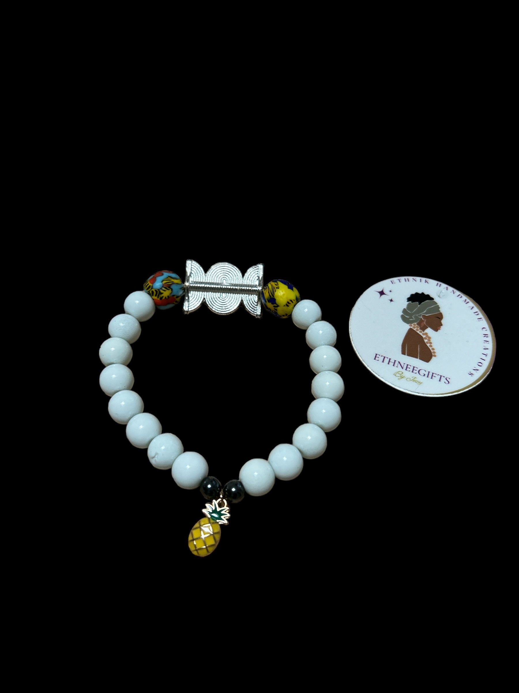 ETHNEEGIFTS - AKWABA BRACELET "Sun & Fresh"