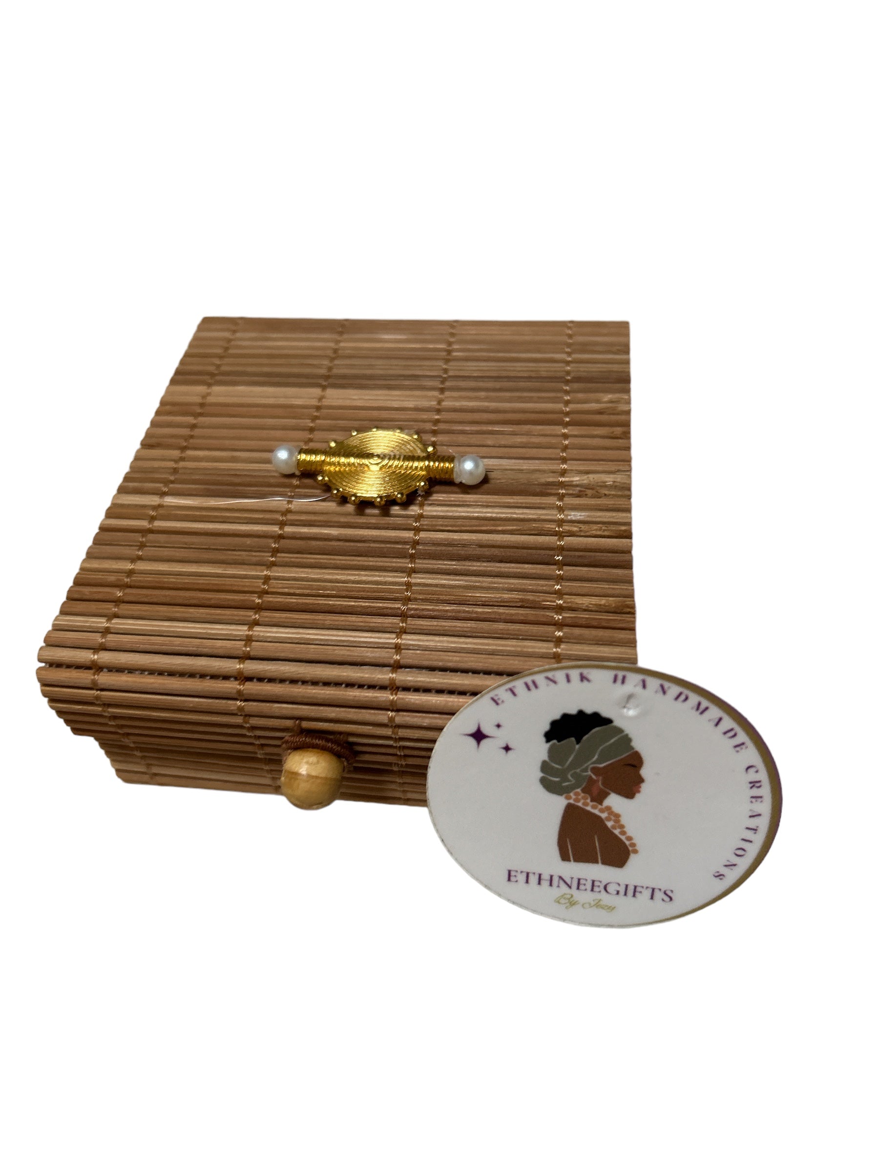 ETHNEEGIFTS - ETHNEEK BOX Bronze Akan Weight