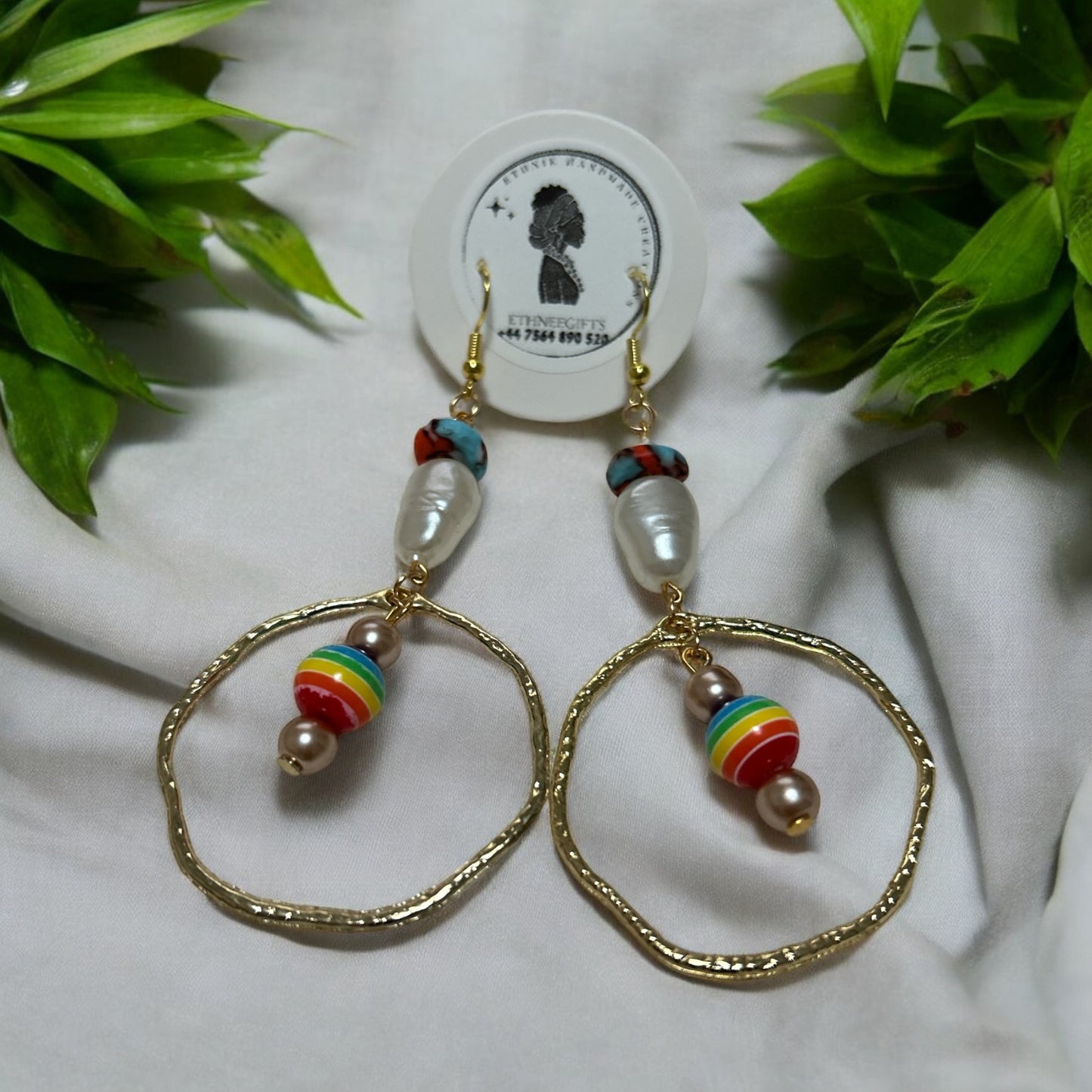 ETHNEEGIFTS - PRIDE EARRINGS