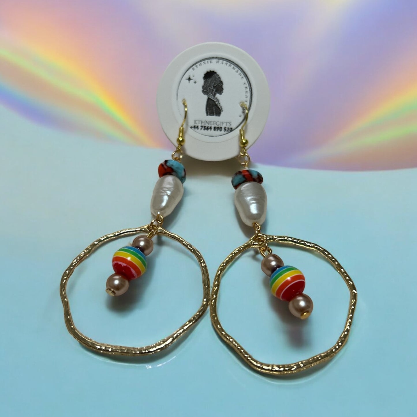 ETHNEEGIFTS - PRIDE EARRINGS