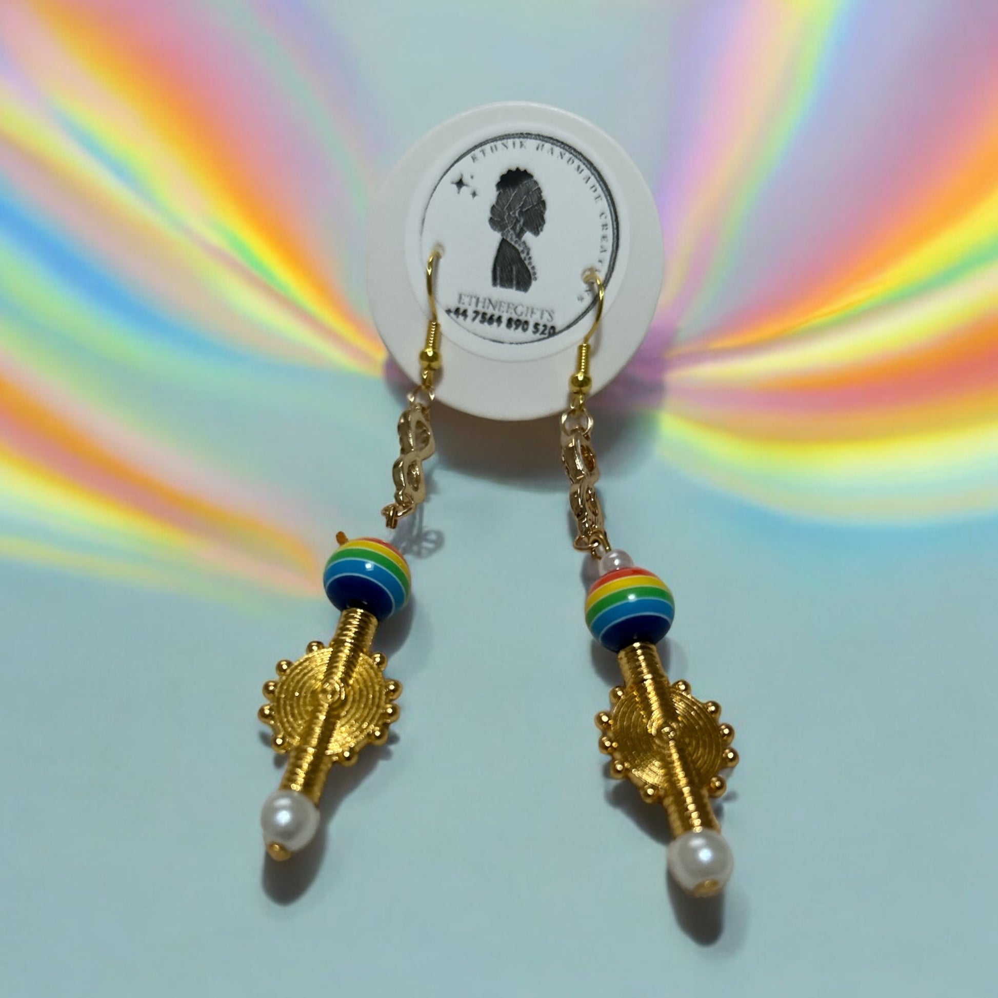 ETHNEEGIFTS - PRIDE EARRINGS