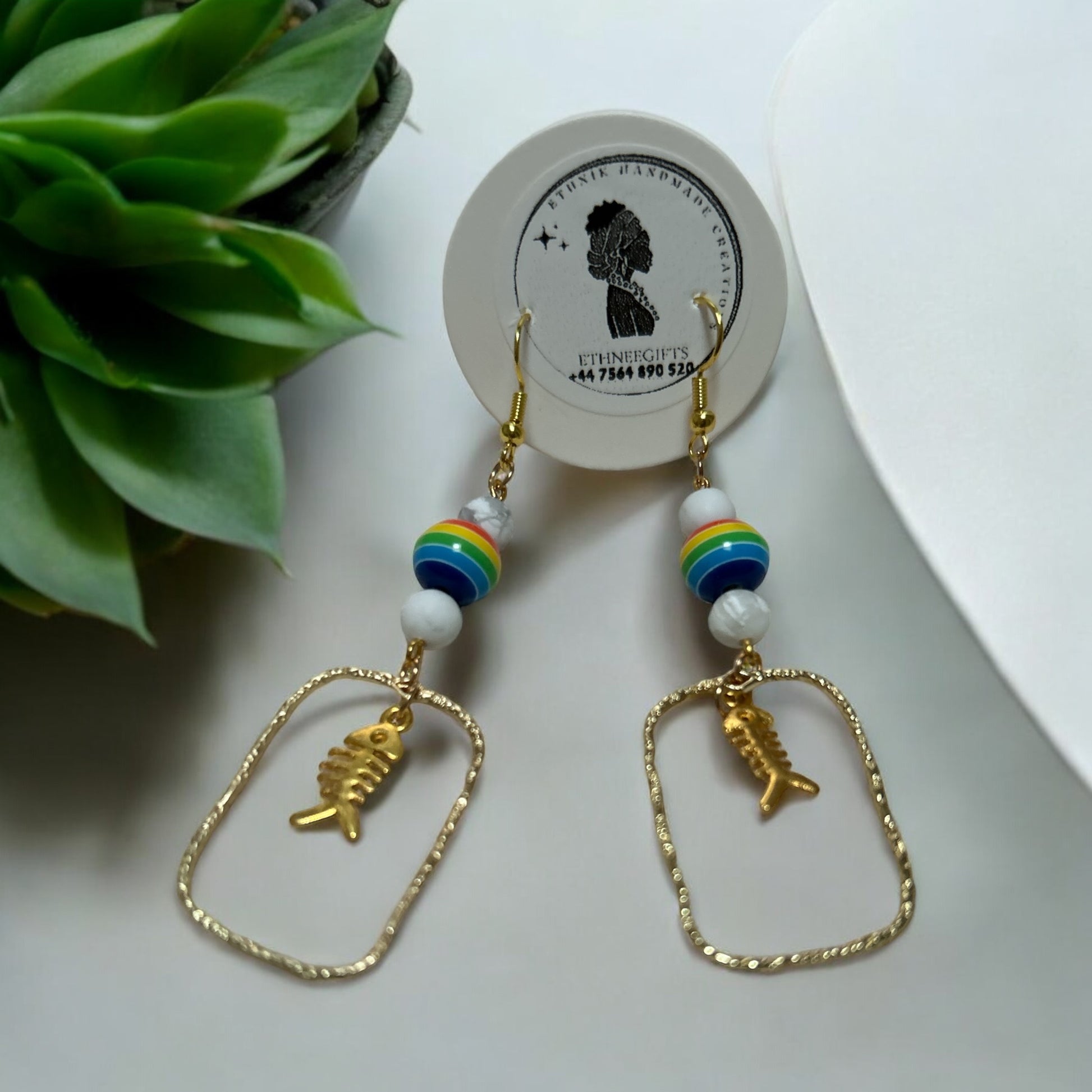 ETHNEEGIFTS - PRIDE EARRINGS