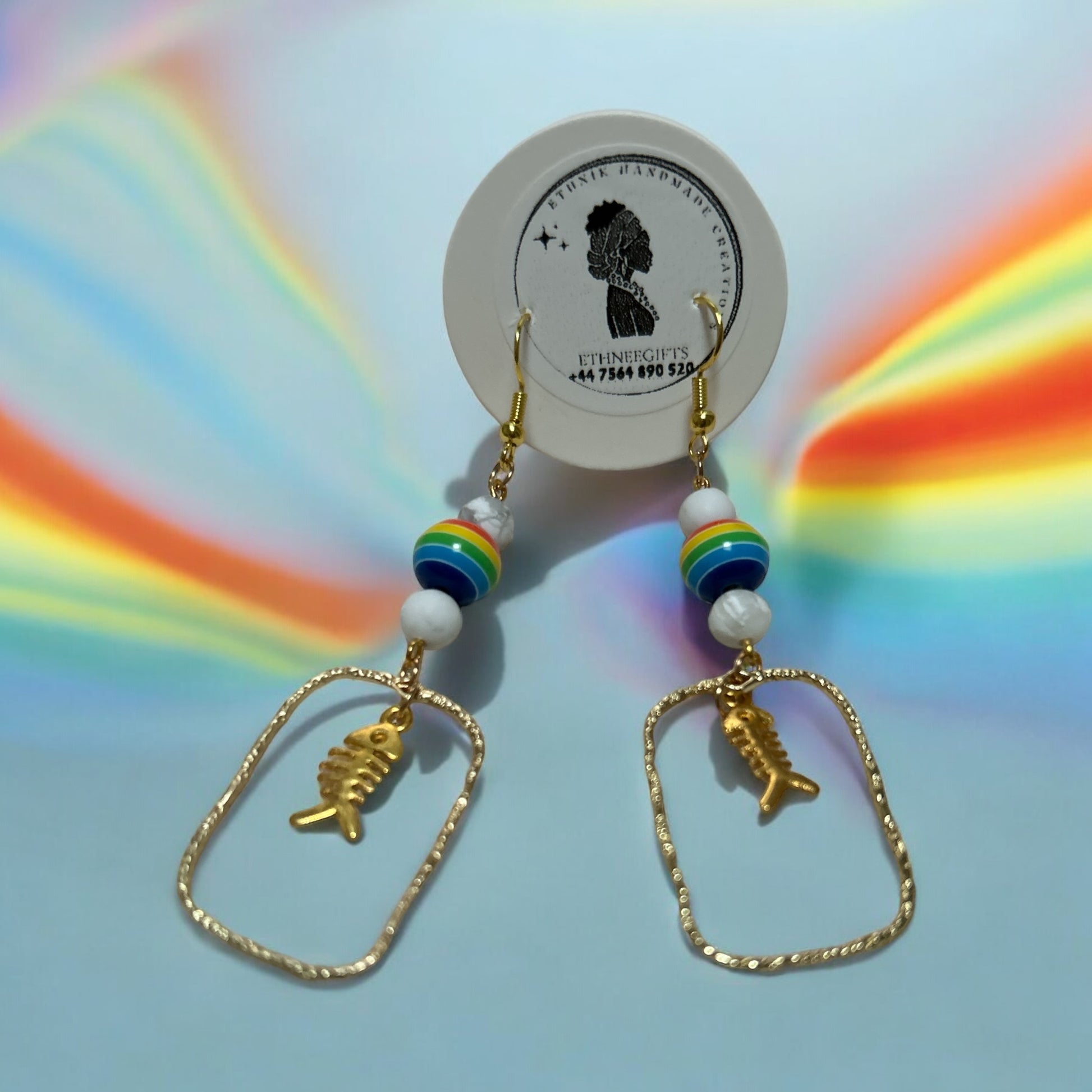 ETHNEEGIFTS - PRIDE EARRINGS