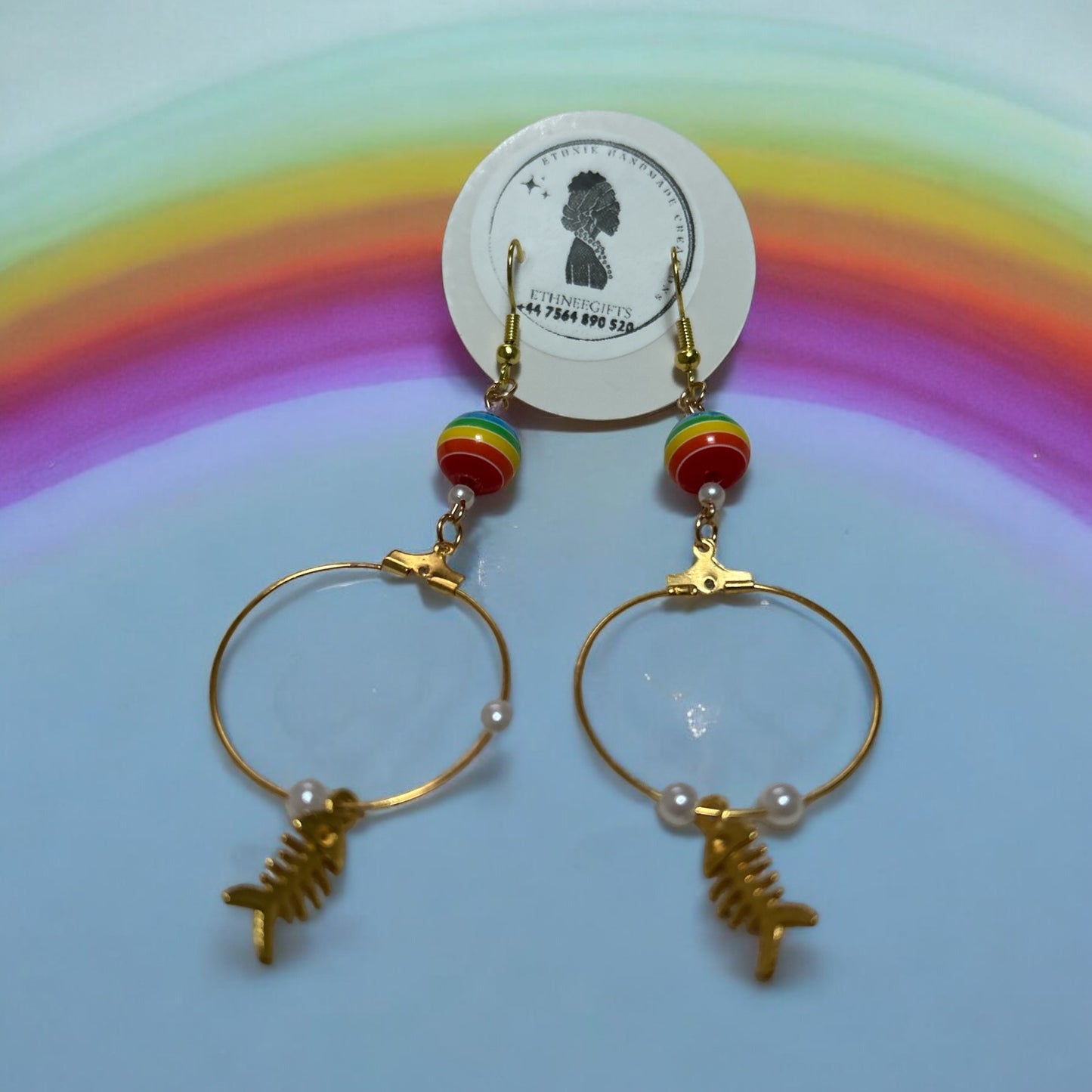 ETHNEEGIFTS - PRIDE EARRINGS