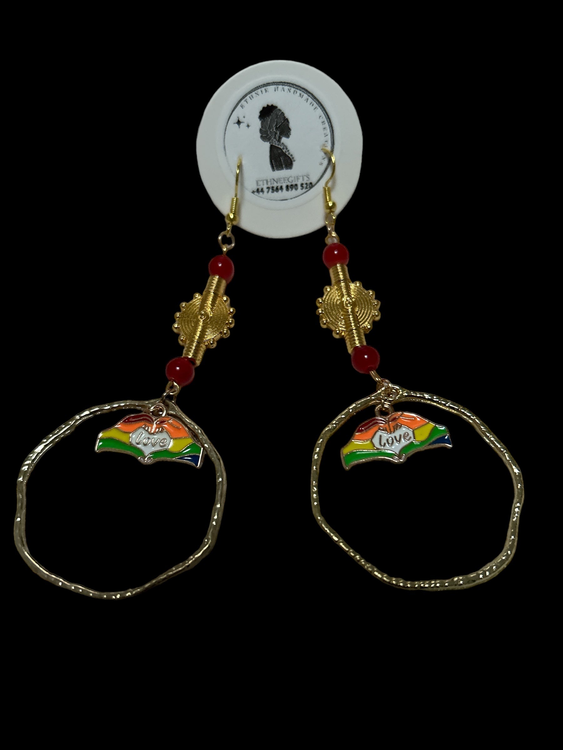 ETHNEEGIFTS - PRIDE EARRINGS