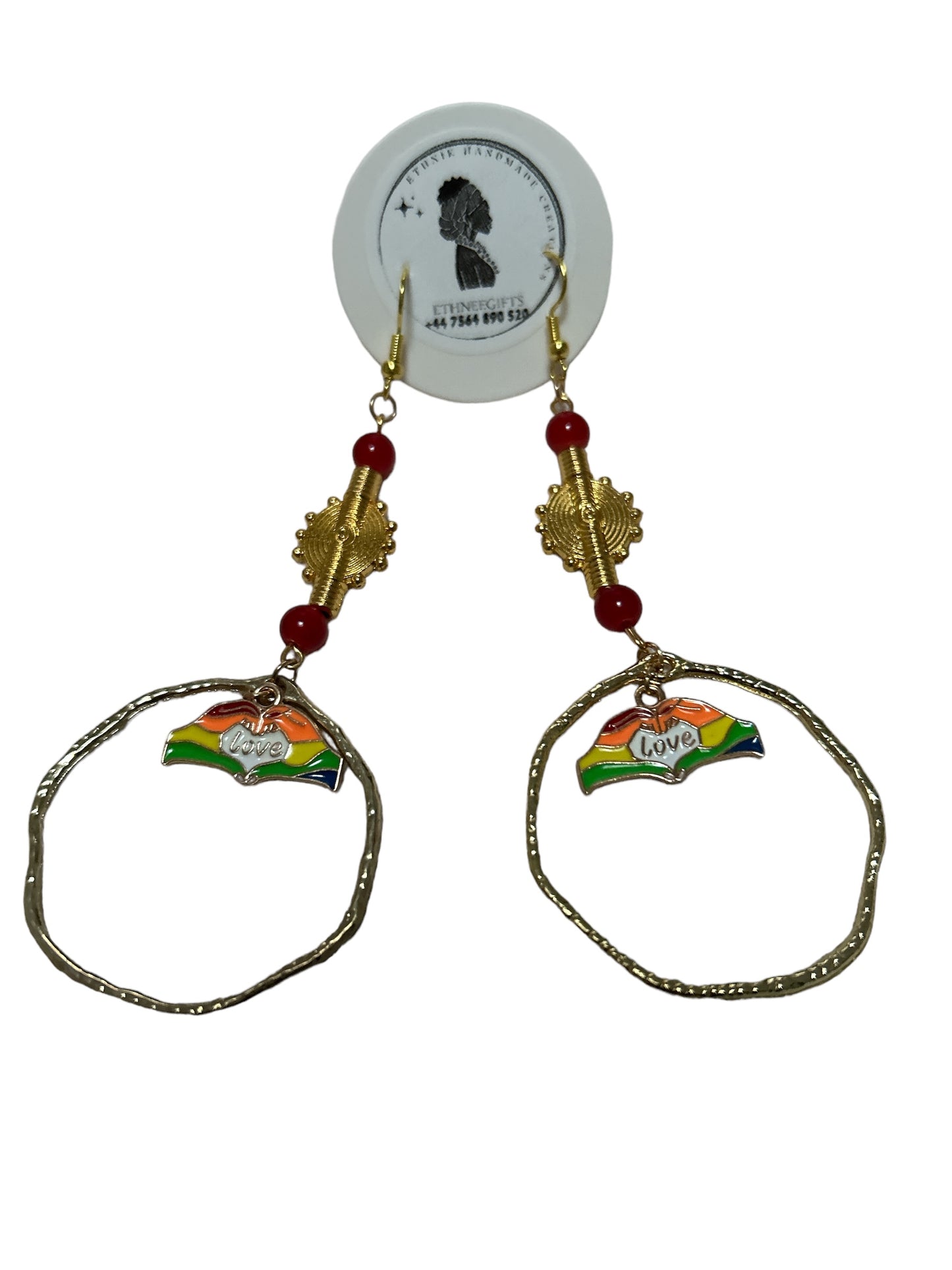 ETHNEEGIFTS - PRIDE EARRINGS