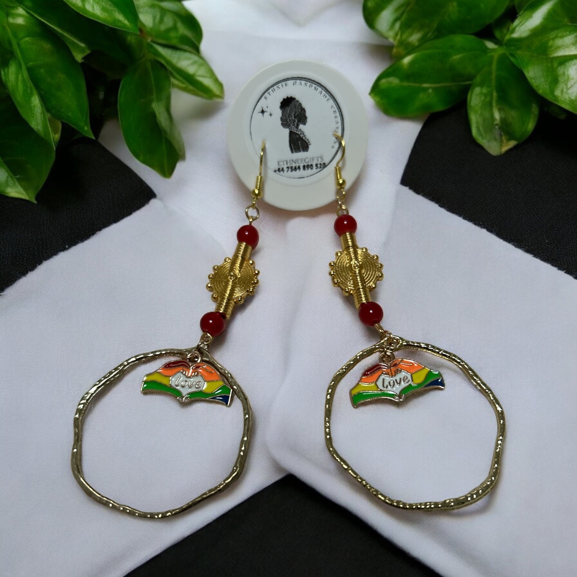 ETHNEEGIFTS - PRIDE EARRINGS