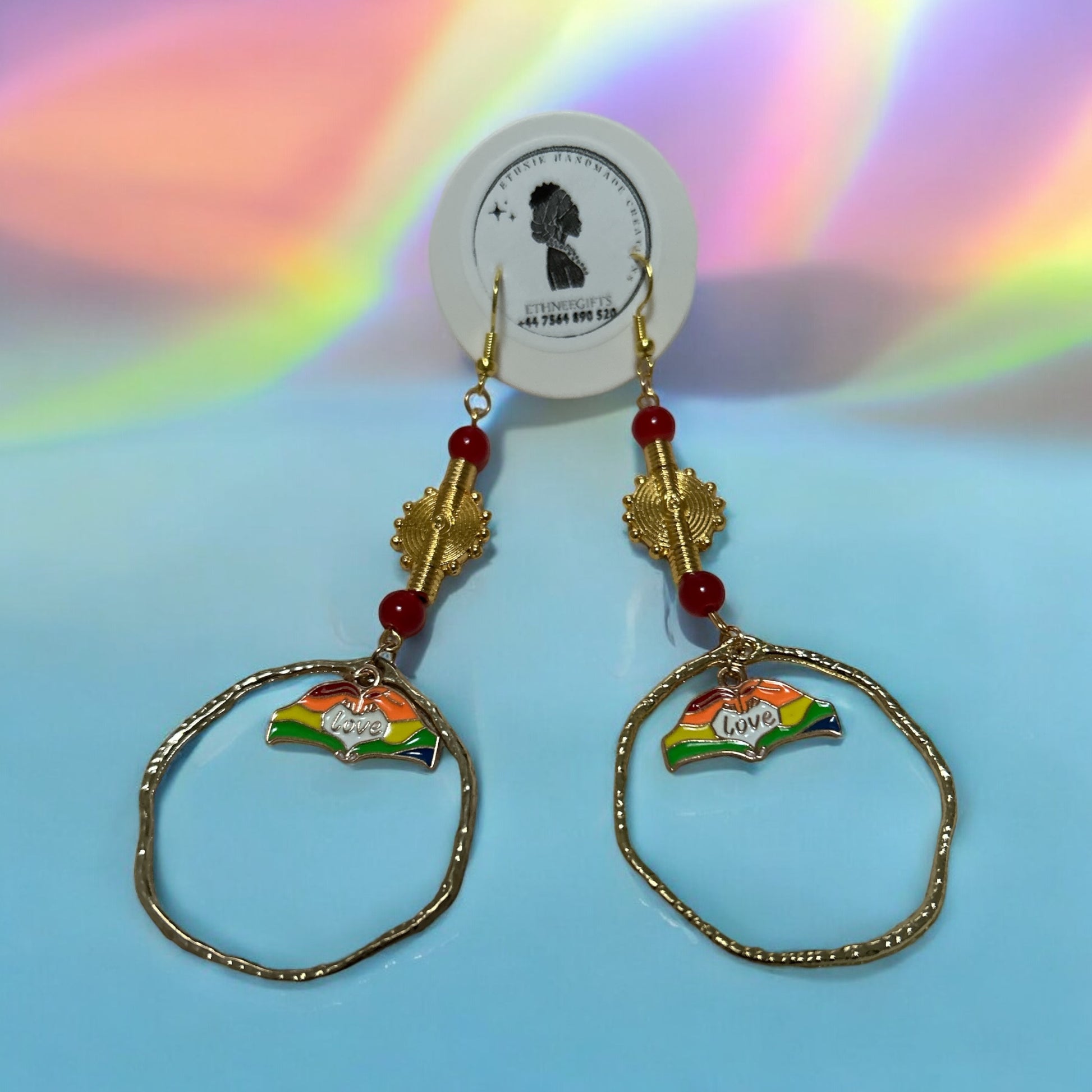 ETHNEEGIFTS - PRIDE EARRINGS