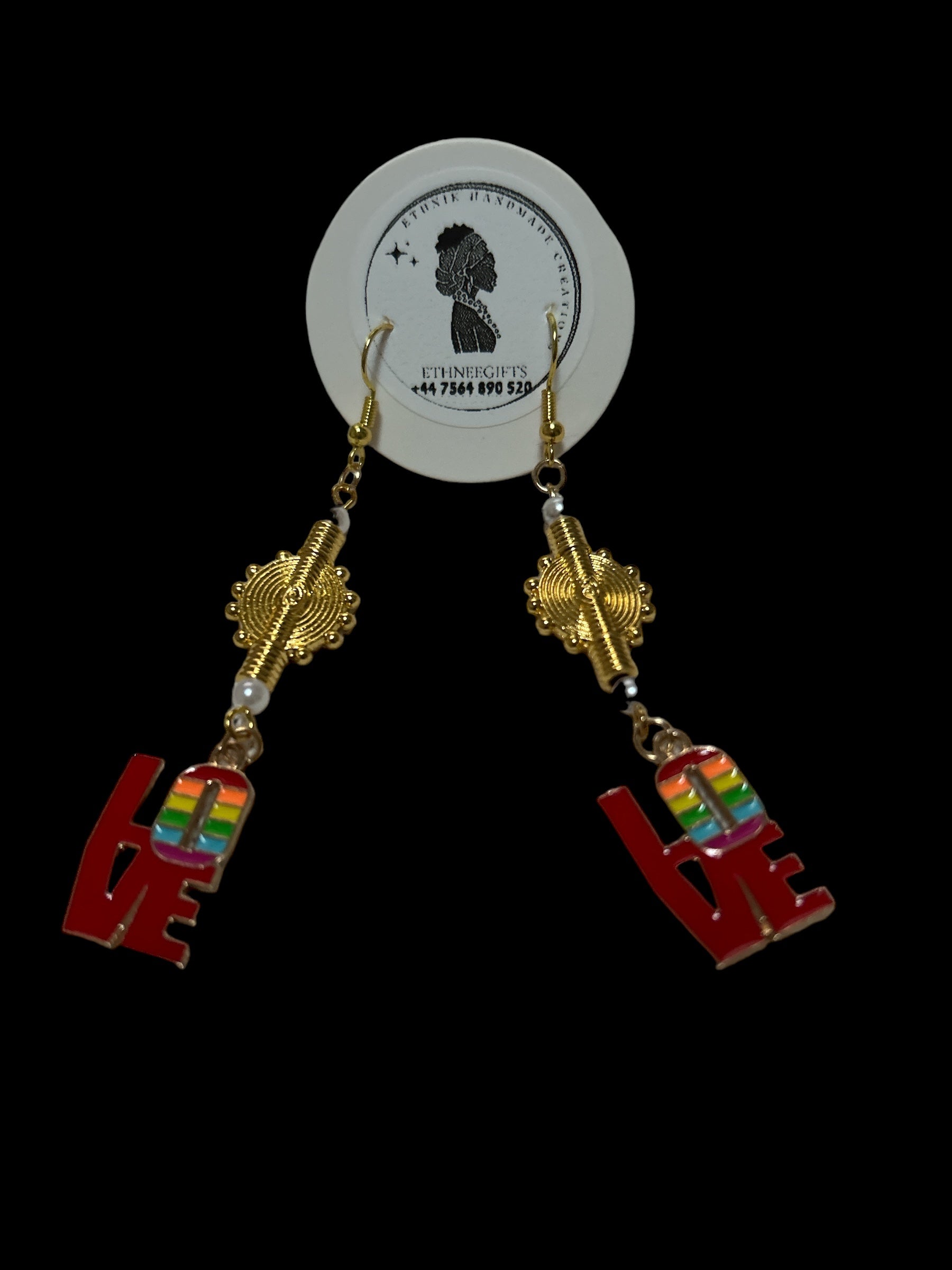 ETHNEEGIFTS - PRIDE EARRINGS