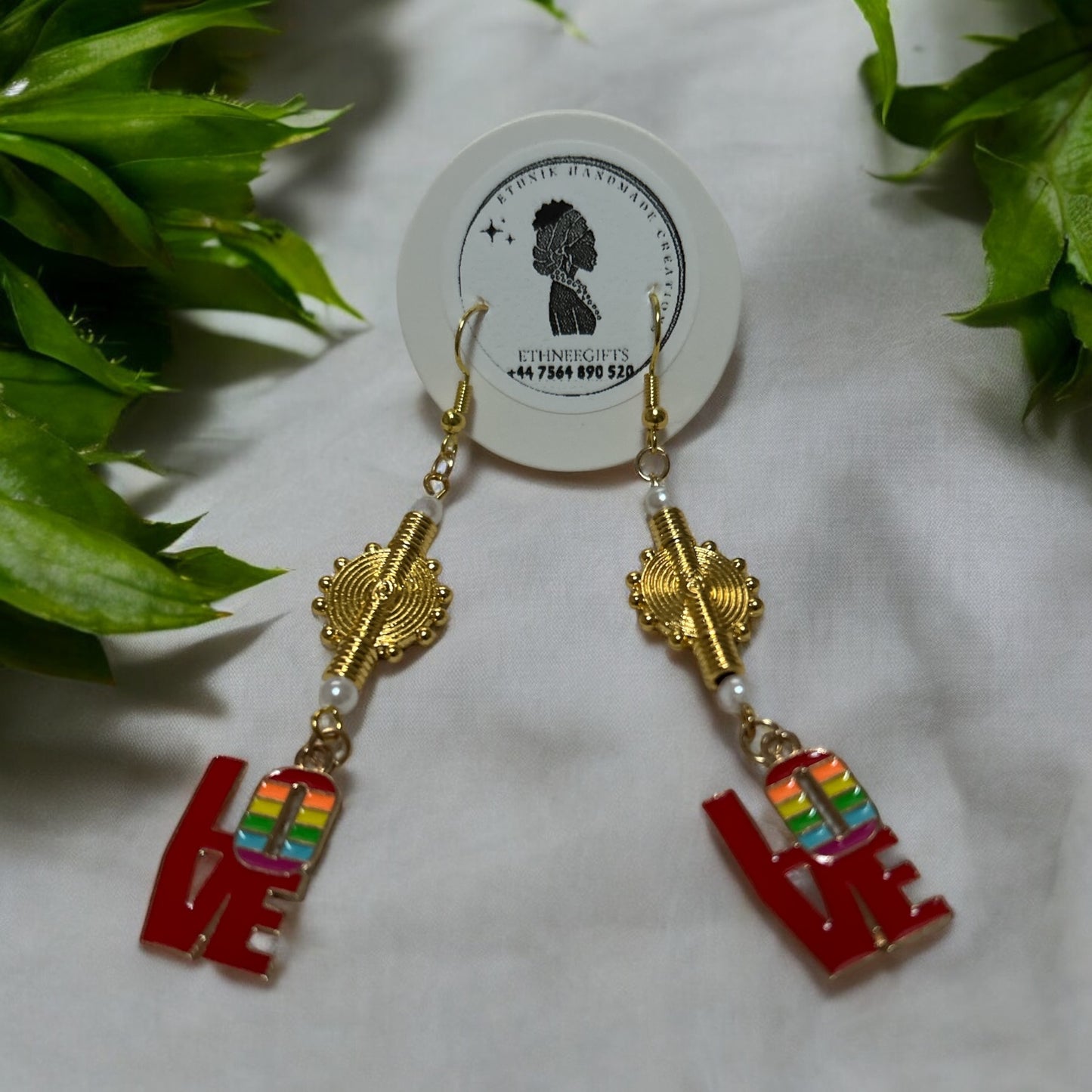 ETHNEEGIFTS - PRIDE EARRINGS