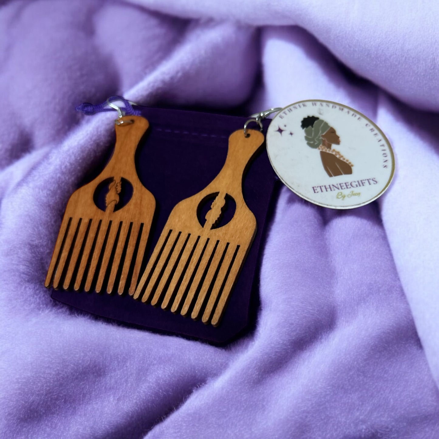 Earrings SANAA Comb