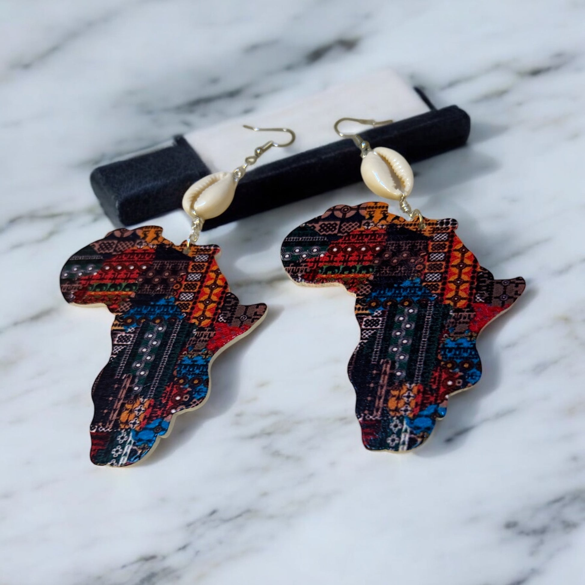 Earrings SANAA Africa Wax Silver