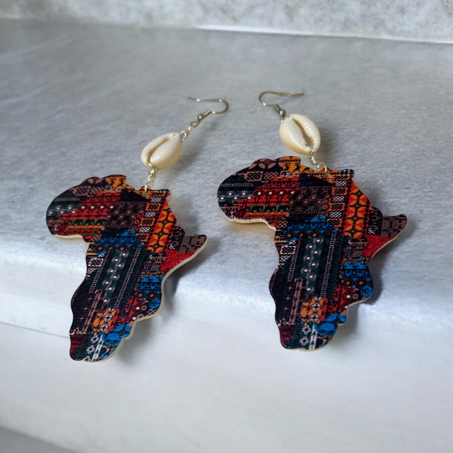 Earrings SANAA Africa Wax Silver