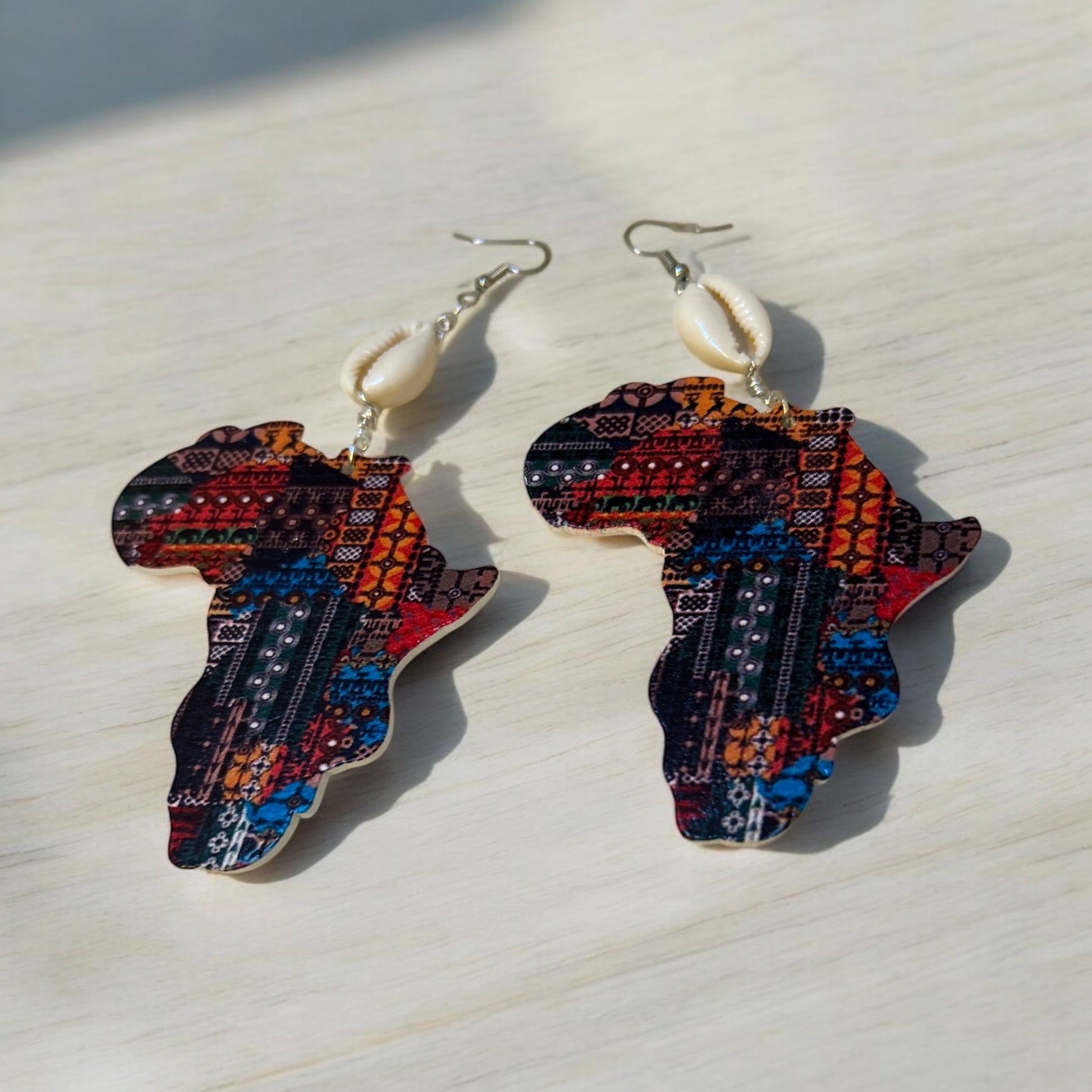 Earrings SANAA Africa Wax Silver
