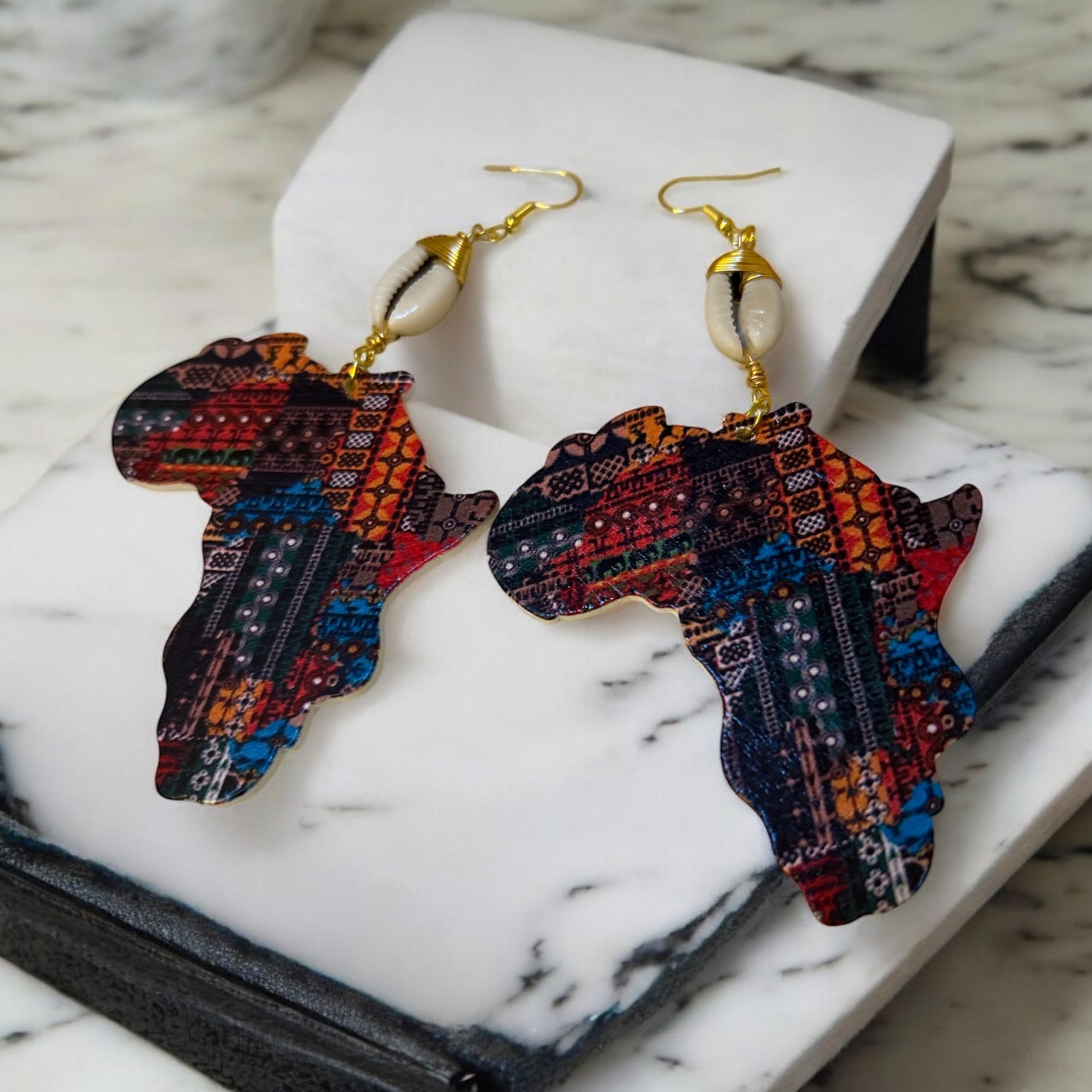 Earrings SANAA Africa Wax Gold