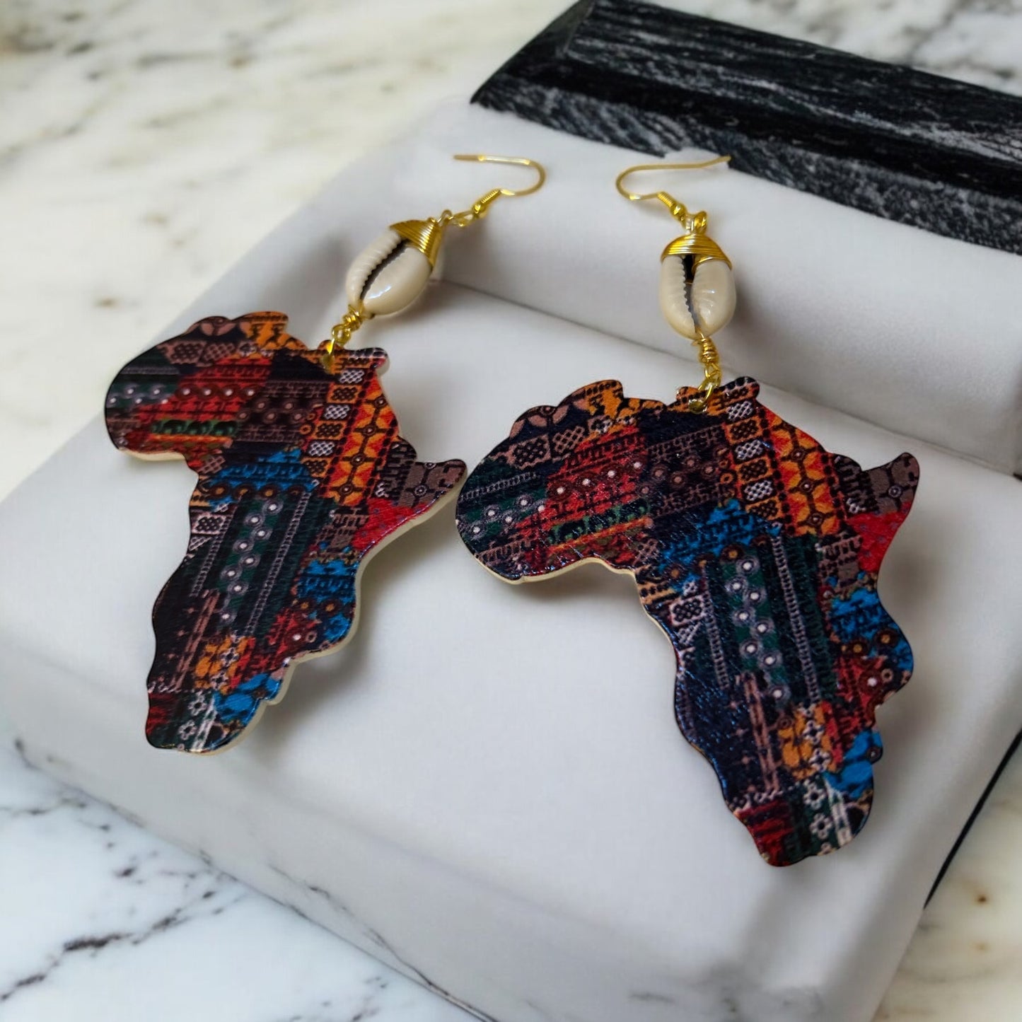 Earrings SANAA Africa Wax Gold