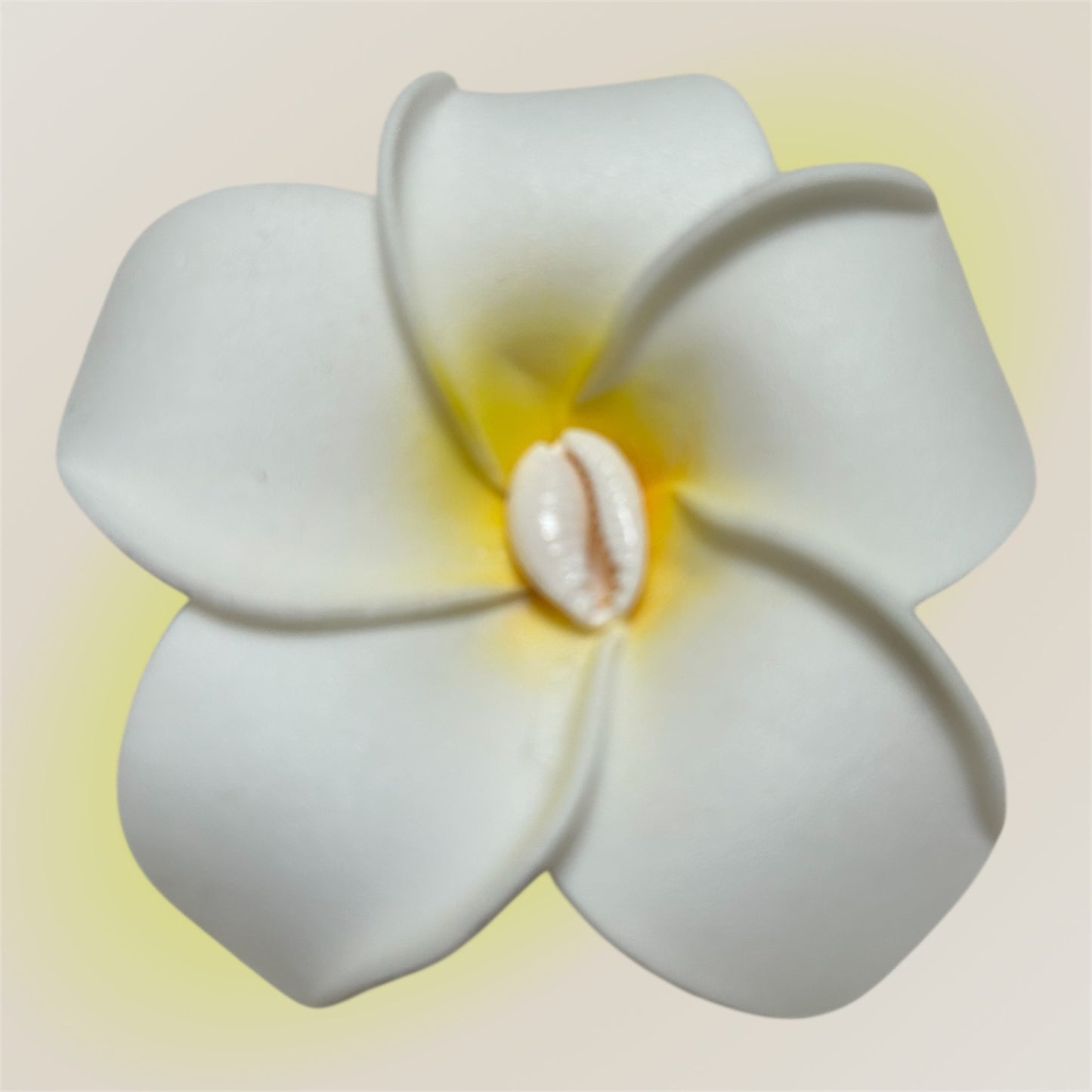 Medium Flower Clip Hair Yellow - ETHNEEGIFTS